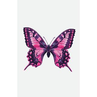 Obrázek z Tetování motýl růžový (24) 